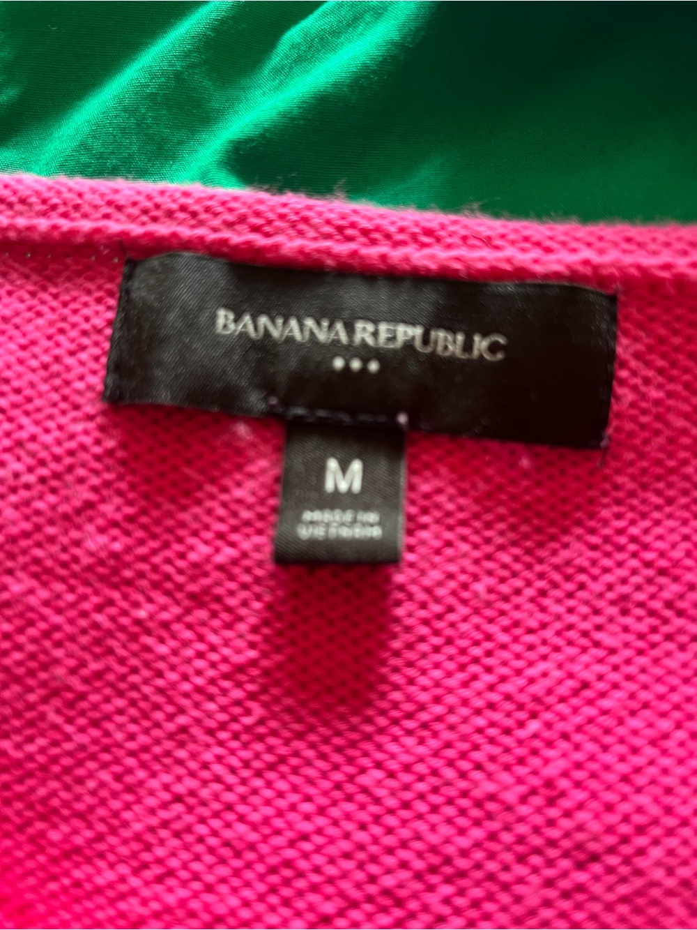 Banana Republic Bright Pink Sleeveless Knit Tank - Picture 3 of 3